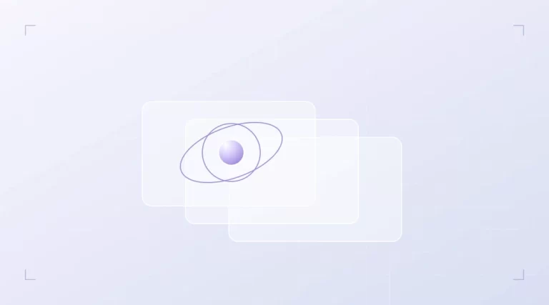 Layers of connected information around a shared perspective.